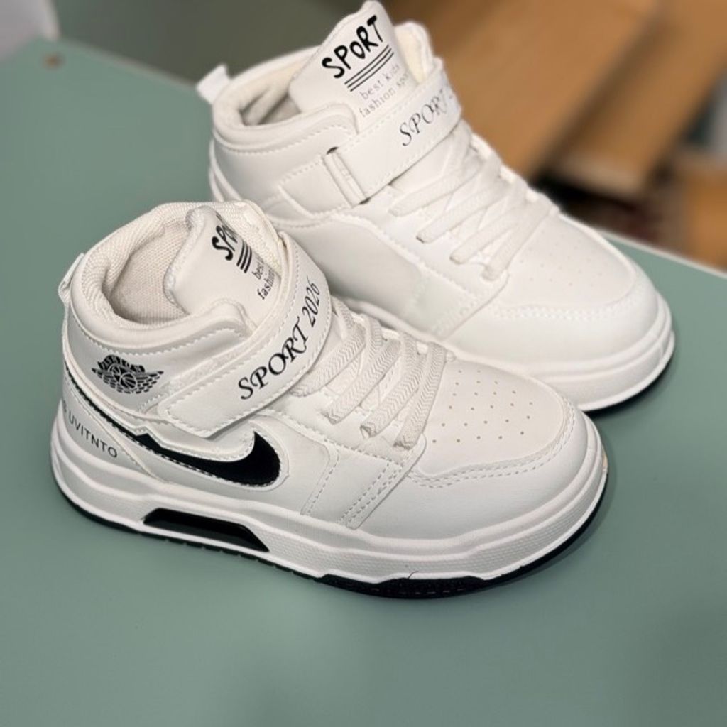 خرید اینترنتی قیمت کتونی بچگانه نیمساق طرح نایک جردن از Toobaco کد 4080702