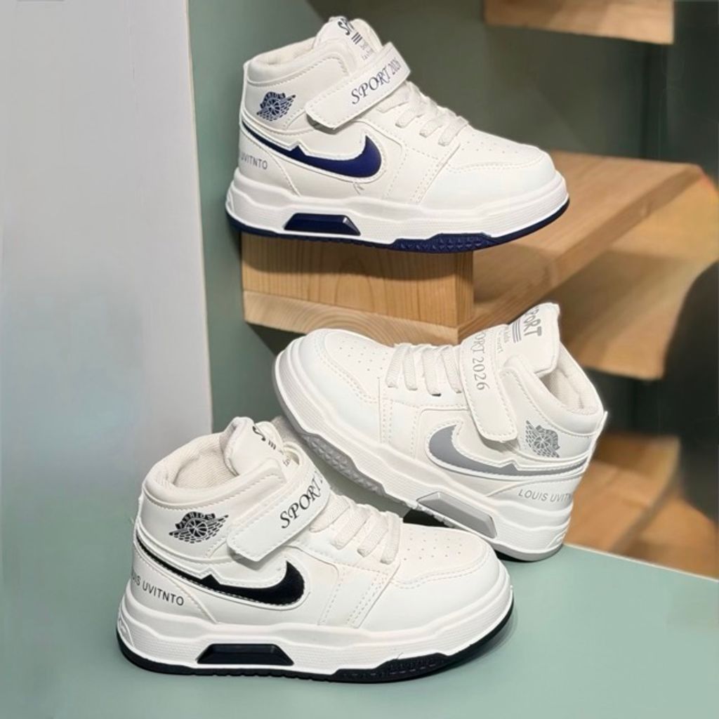 خرید اینترنتی قیمت کتونی بچگانه نیمساق طرح نایک جردن از Toobaco کد 4080702