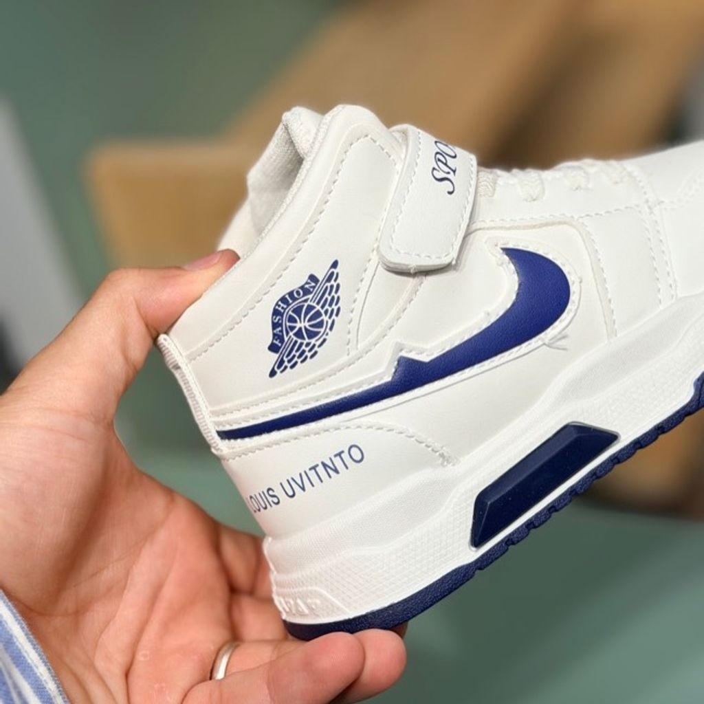 خرید اینترنتی قیمت کتونی بچگانه نیمساق طرح نایک جردن از Toobaco کد 4080702