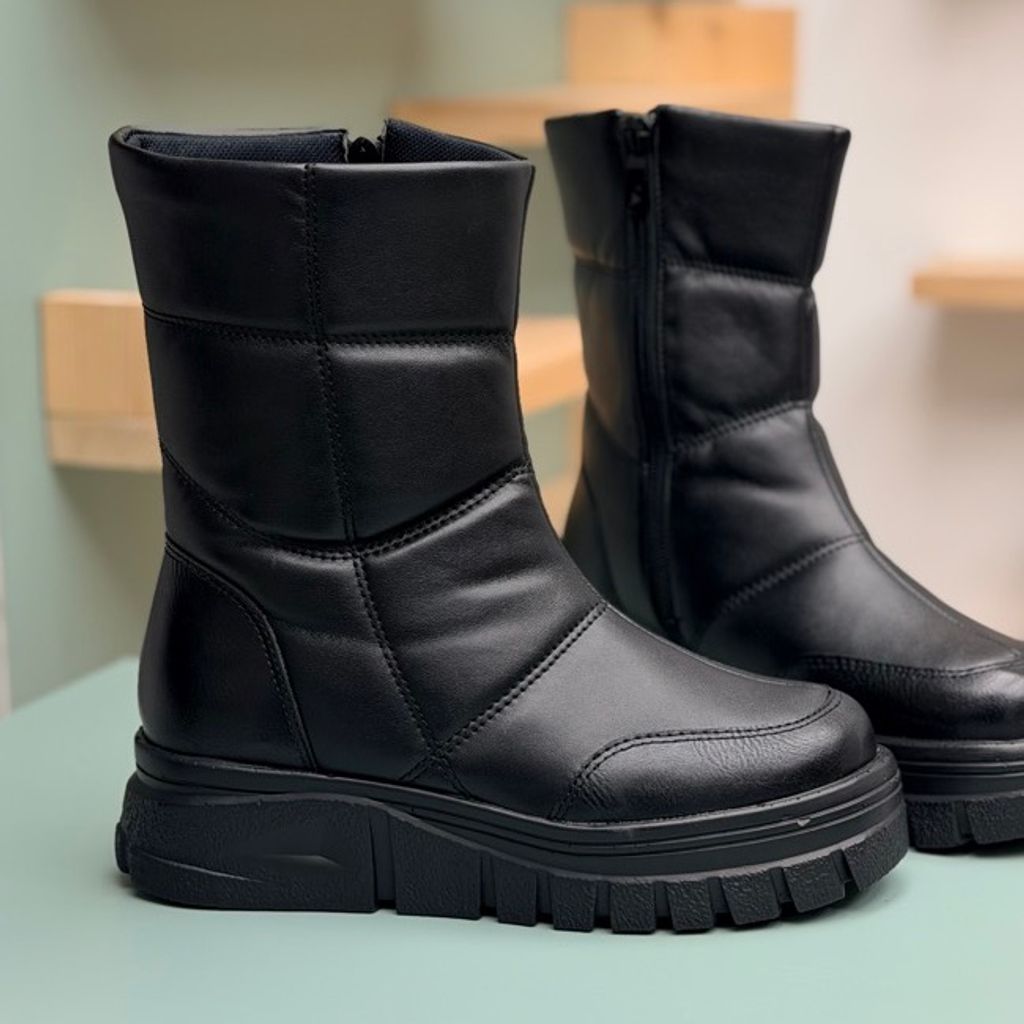 خرید اینترنتی قیمت بوت بچگانه طرح اسکیمویی چرمی کد 4080801