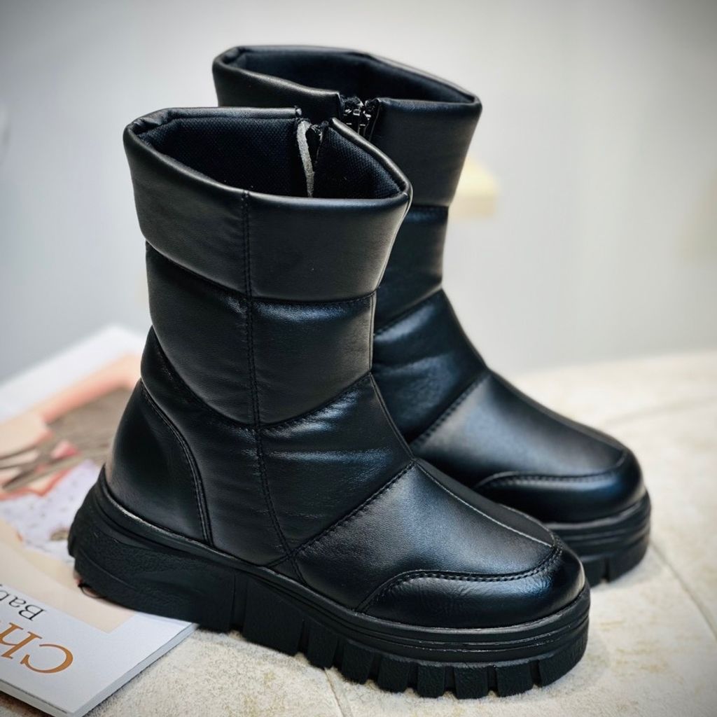 خرید اینترنتی قیمت بوت بچگانه طرح اسکیمویی چرمی کد 4080801