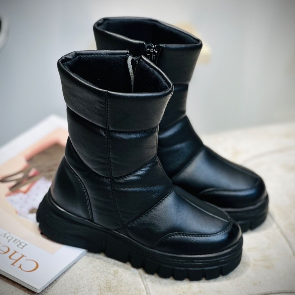 خرید اینترنتی قیمت بوت بچگانه طرح اسکیمویی چرمی کد 4080801