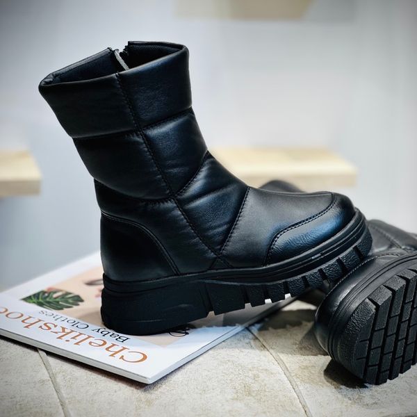 بوت بچگانه طرح اسکیمویی چرمی کد 4080801