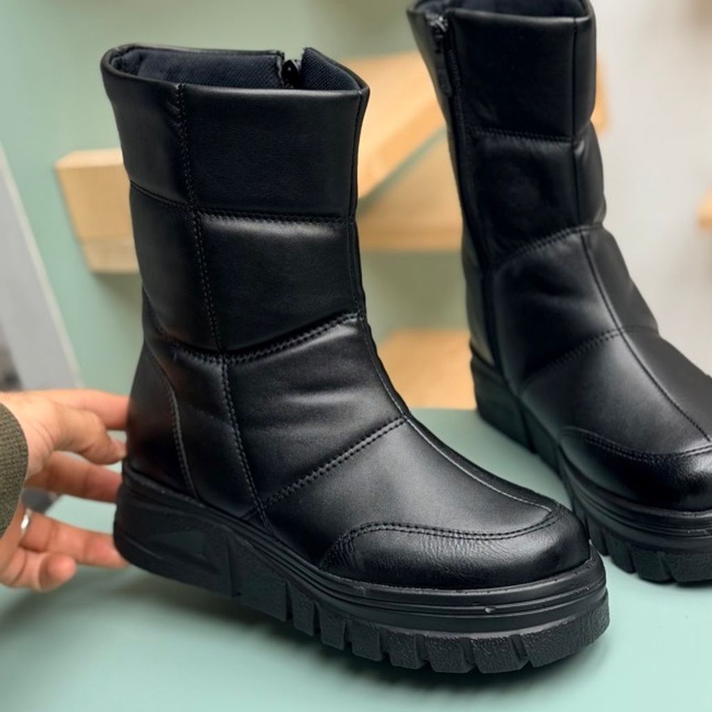 خرید اینترنتی قیمت بوت بچگانه طرح اسکیمویی چرمی کد 4080801