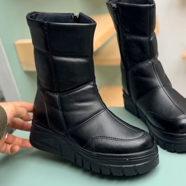 بوت بچگانه طرح اسکیمویی چرمی کد 4080801