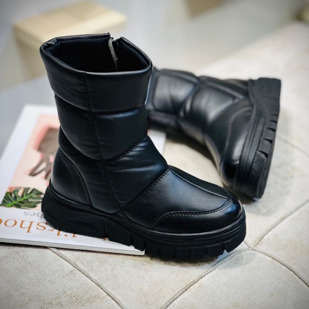 خرید اینترنتی قیمت بوت بچگانه طرح اسکیمویی چرمی کد 4080801