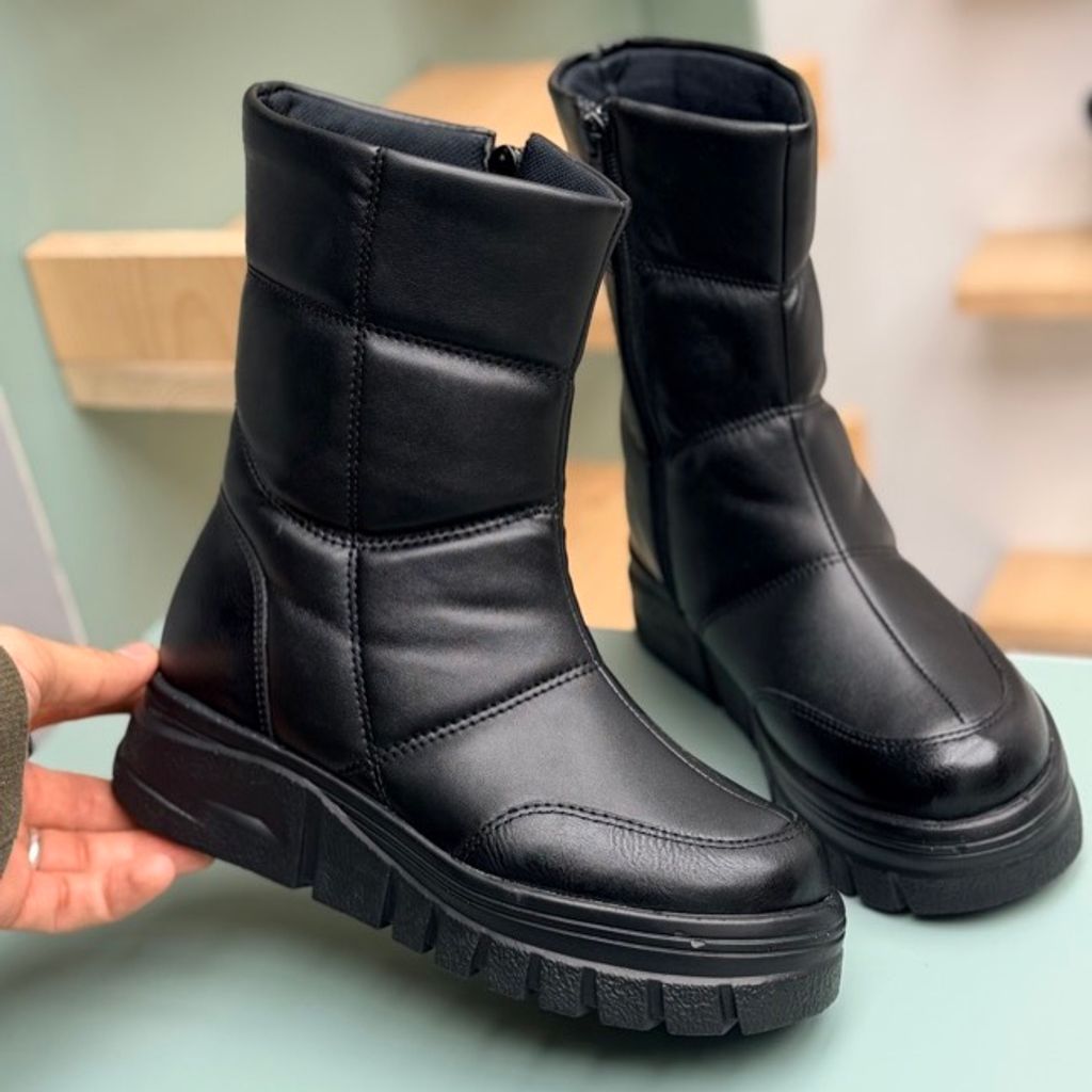 خرید اینترنتی قیمت بوت بچگانه طرح اسکیمویی چرمی کد 4080801