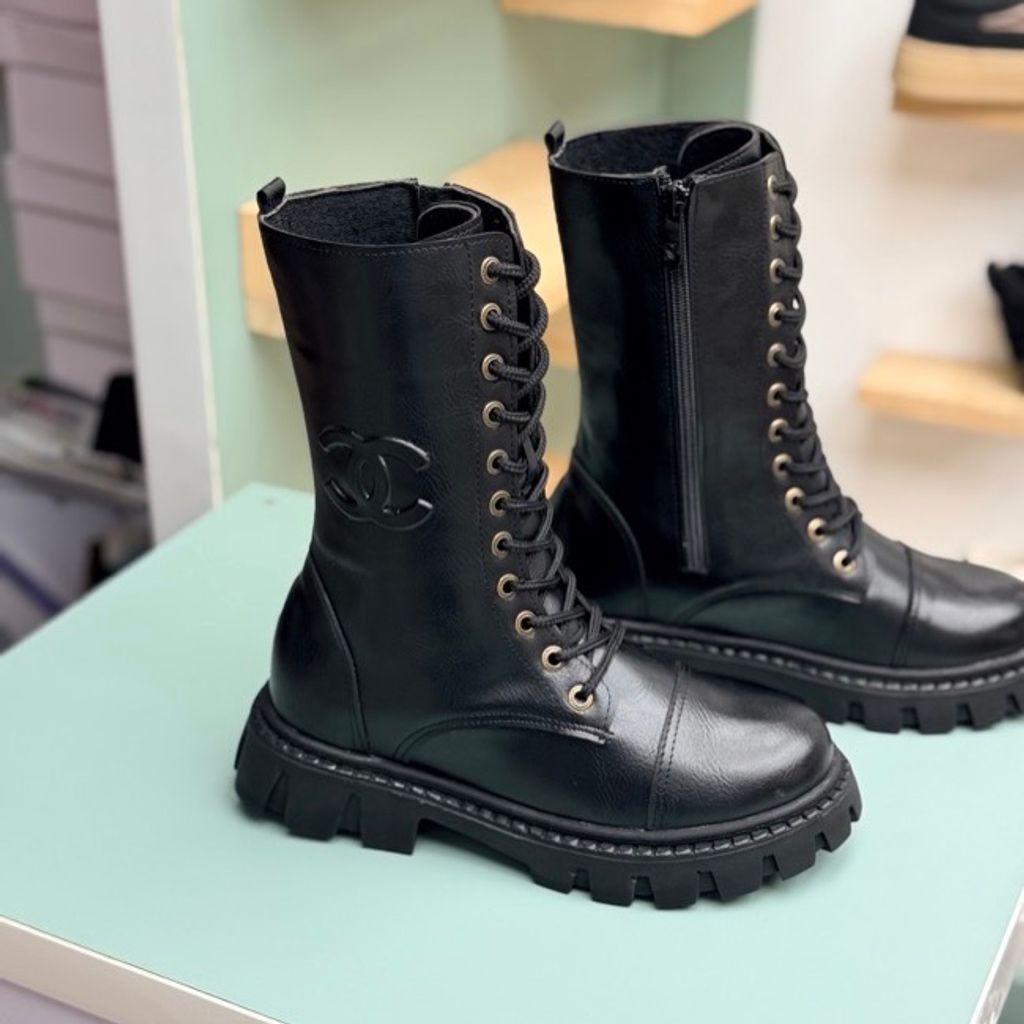 خرید اینترنتی قیمت بوت بلند بچگانه چرمی طرح گوچی کد 4080802