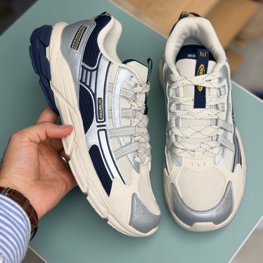 خرید اینترنتی قیمت کتونی اورجینال Running RETRO برند 361 کد 4080809