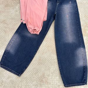 خرید انلاین شلوار جین بالونی