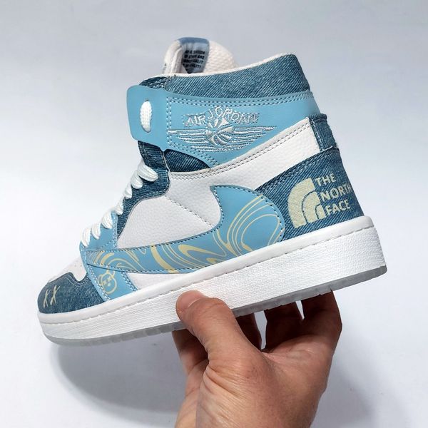 کتونی ساقدار ترویس طرح نورث فیس The North Face