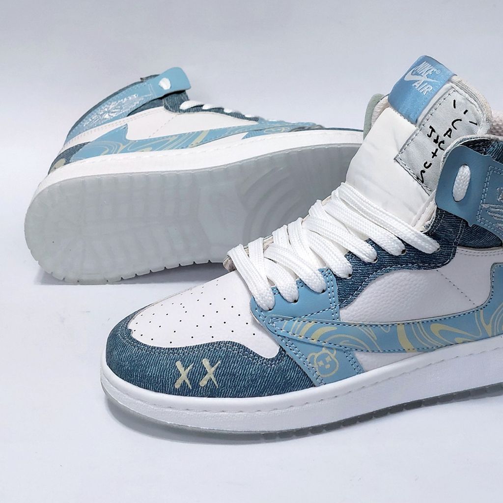 خرید اینترنتی کتونی ساقدار ترویس طرح نورث فیس The North Face