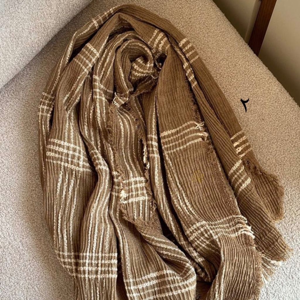 مشخصات شال پاییزی دور ریش کد 1190