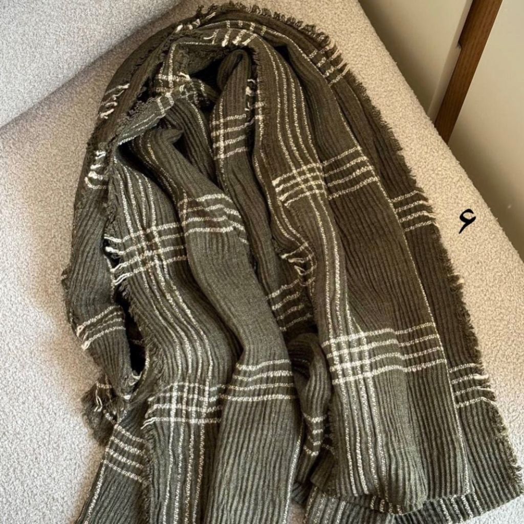 خرید انلاین شال پاییزی دور ریش کد 1190