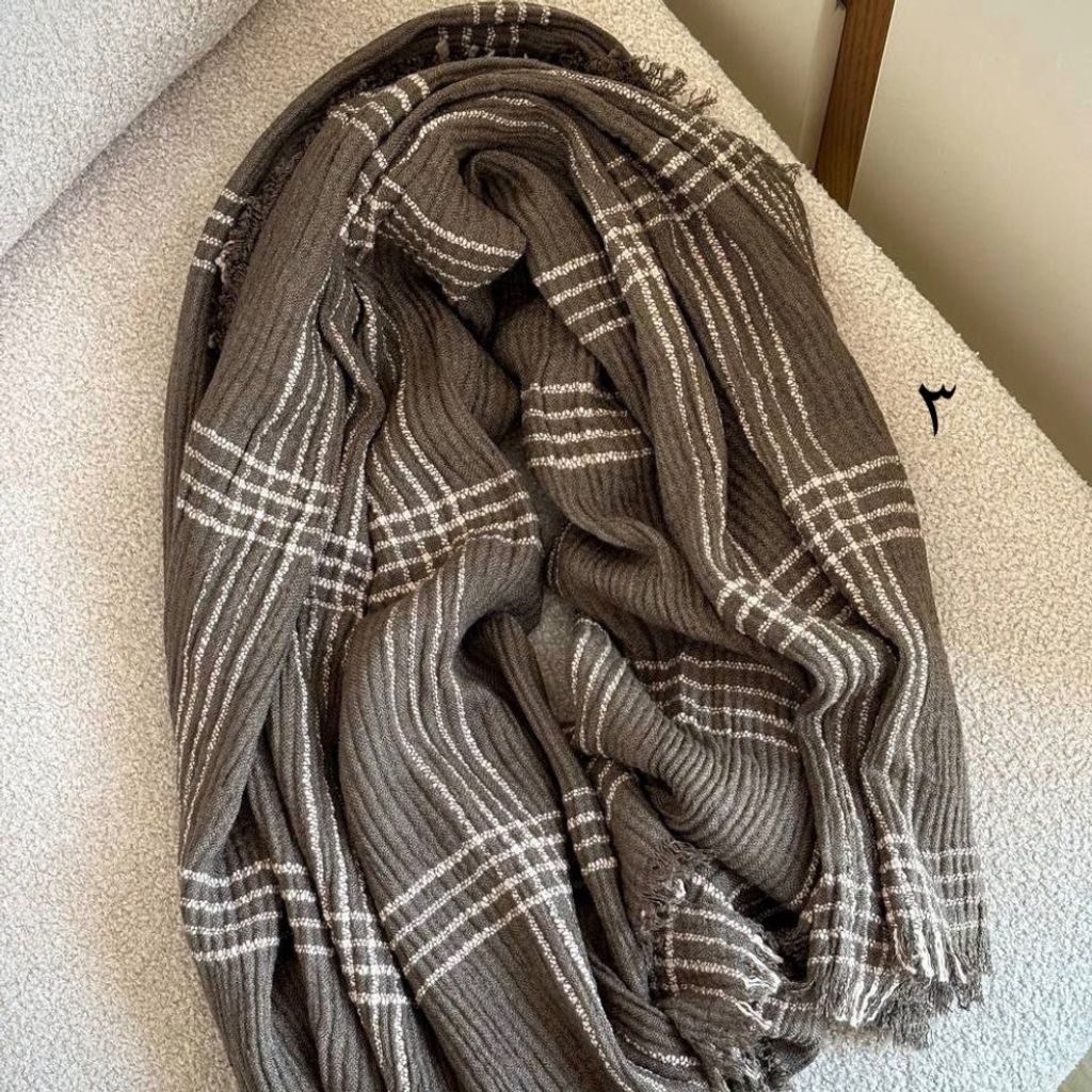 خرید اینترنتی شال پاییزی دور ریش کد 1190