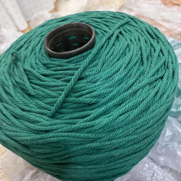 نخ پنبه مکرومه سبز ارت بیوتی