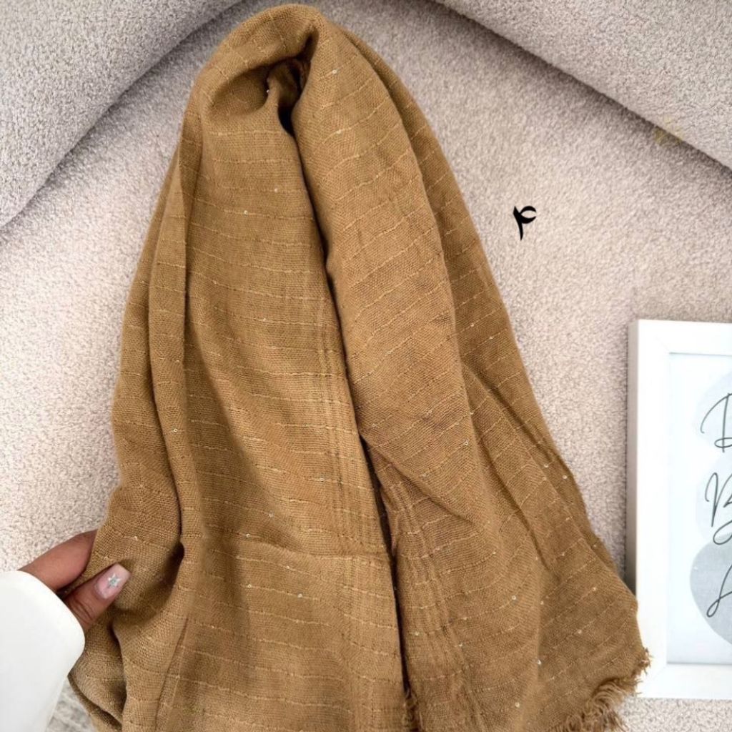 قیمت ارزان شال کنفی پاییزی کد 1191