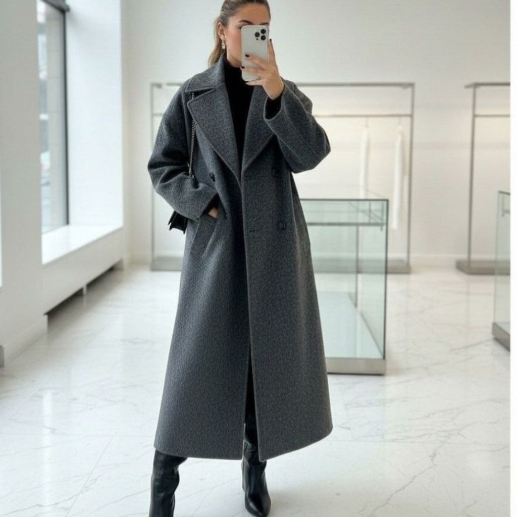 قیمت ارزان پالتو بلند فوتر کوبیده ایرانی