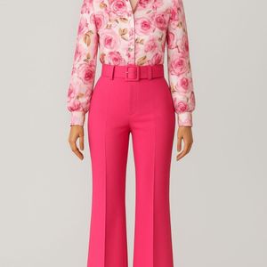 خرید اینترنتی شومیز شلوار کمربند