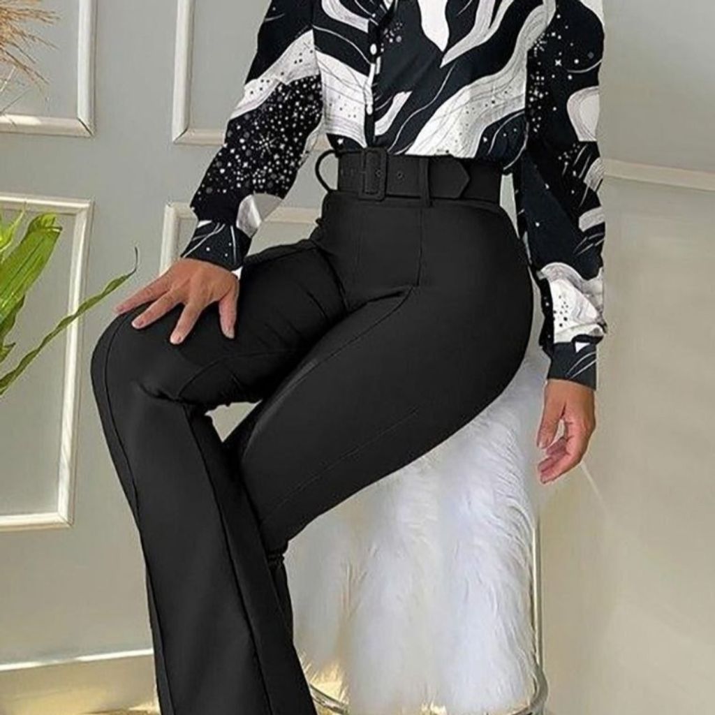 خرید انلاین شومیز شلوار کمربند