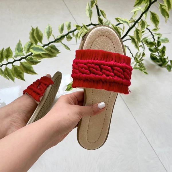 صندل مکرومه بافی یلدایی