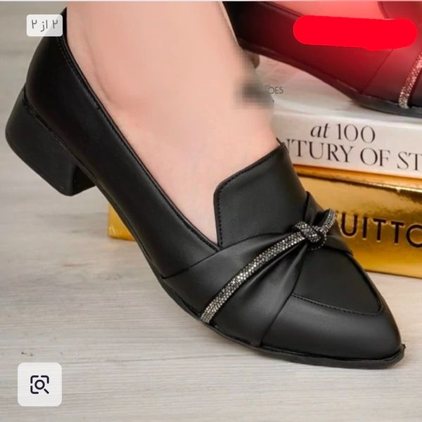 کفش کالج زنانه مجلسی سایز 37 تا 43 شیک اداری رسمی زیره پیو 3 سانت