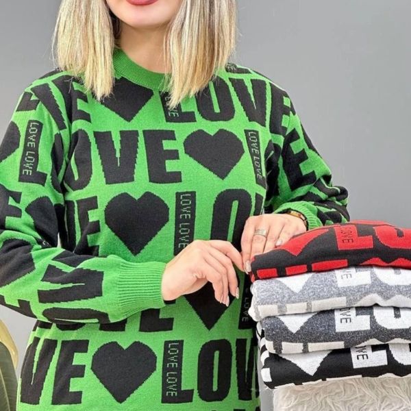 بافت زنانه طرح قلبی