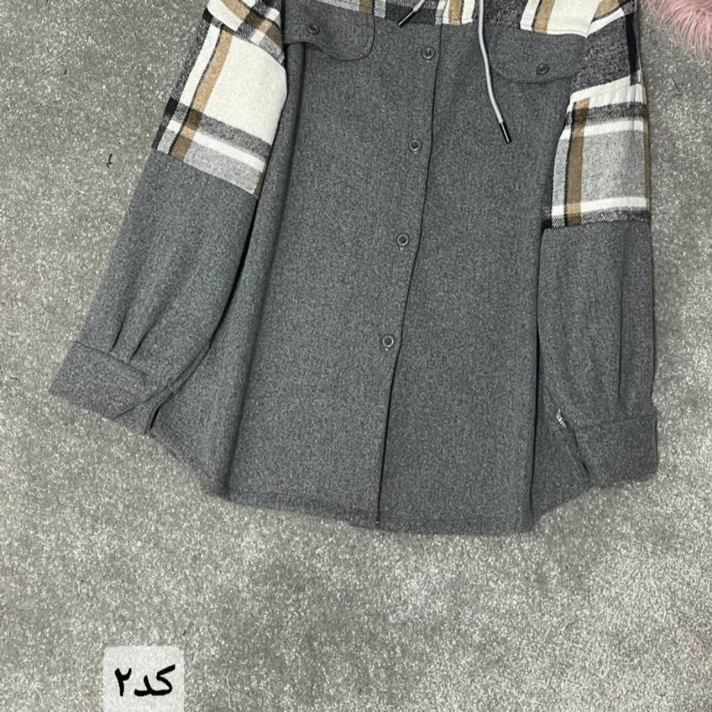 خرید اینترنتی پالتو زنانه طرح ترکیبی