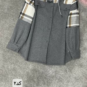 خرید اینترنتی پالتو زنانه طرح ترکیبی