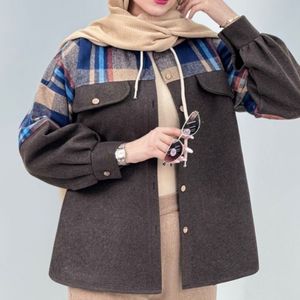 فروش اینترنتی پالتو زنانه طرح ترکیبی