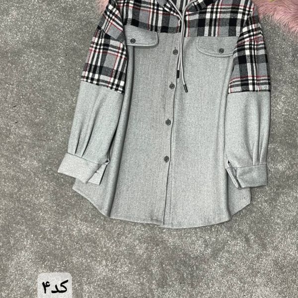 پالتو زنانه طرح ترکیبی