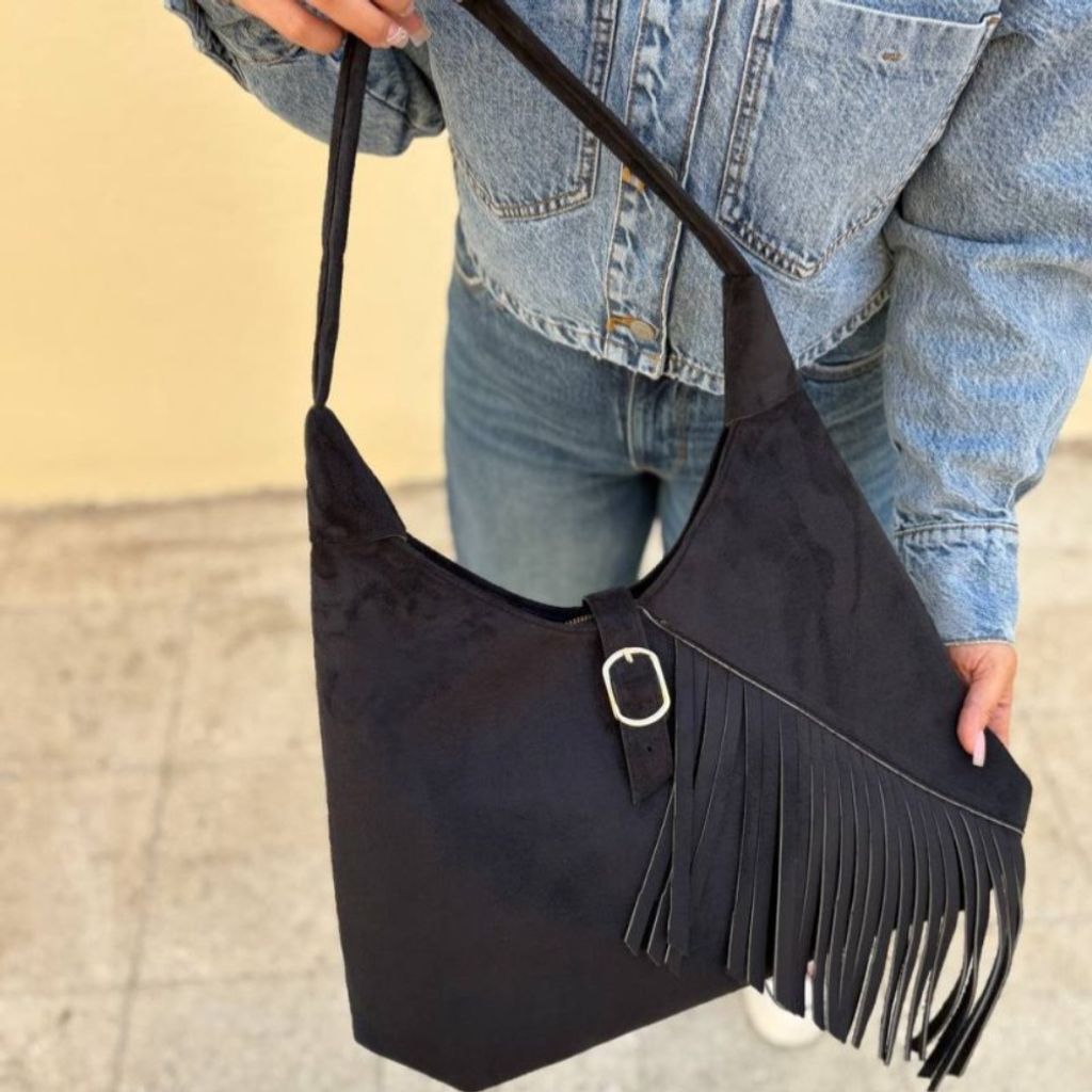 خرید اینترنتی کیف سوییت دوشی زنانه و دخترانه ریش ریشی