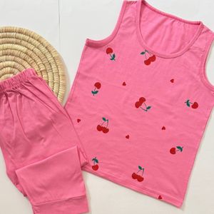 تاپ و شلوارک نخ و پنبه خالص