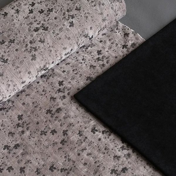 پارچه شانل مخمل طرحدار