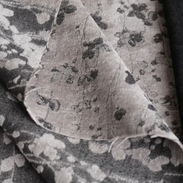 پارچه شانل مخمل طرحدار