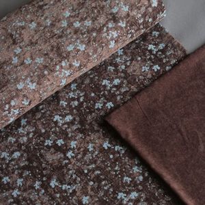 خرید اینترنتی پارچه شانل مخمل طرحدار