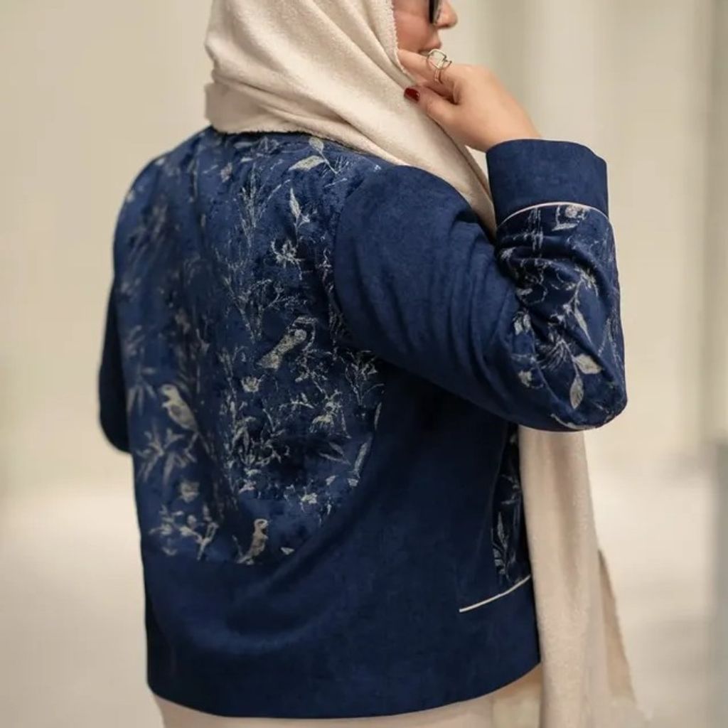 مشخصات پارچه شانل مخمل طرحدار