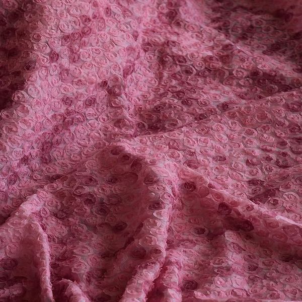 پارچه تور گل برجسته 1178