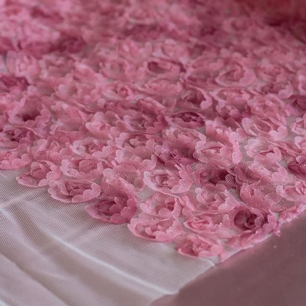 خرید آنلاین پارچه تور گل برجسته