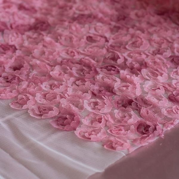 پارچه تور گل برجسته