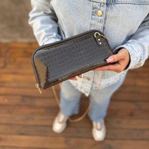 خرید انلاین کیف ورنی مجلسی زنانه و دخترانه مدل لوزان