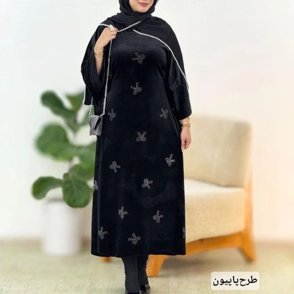 کفتان عبایی مخمل