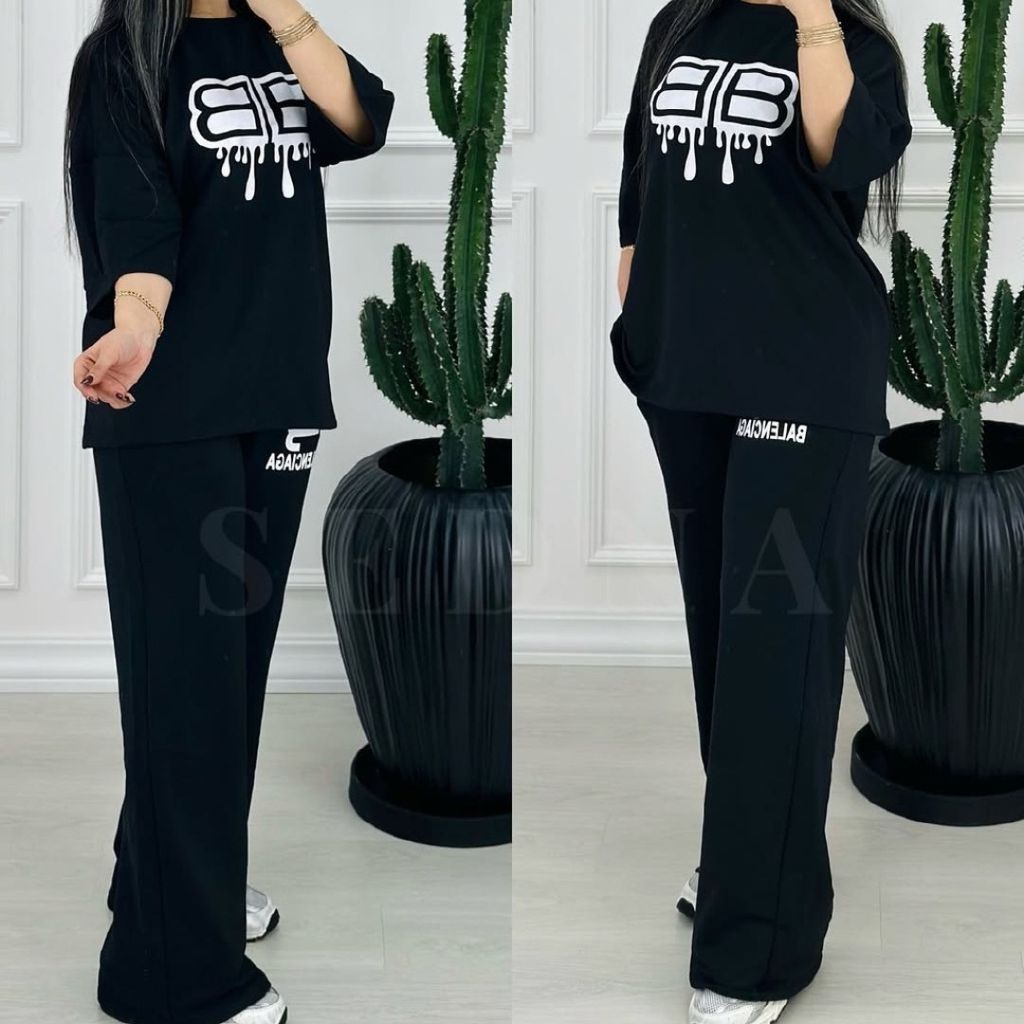 قیمت ارزان ست تیشرت شلوار بالنسیاگا