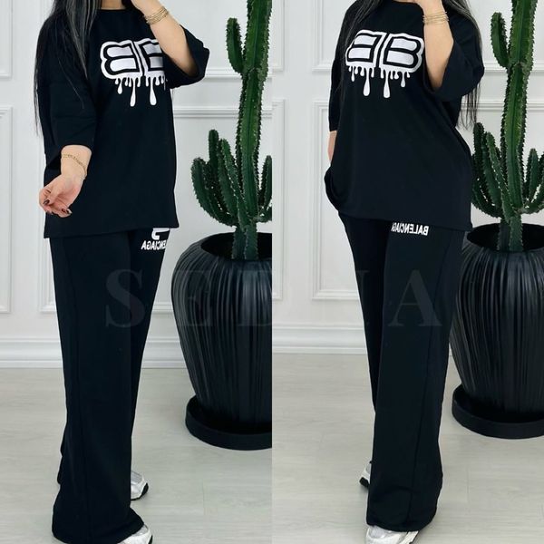 ست تیشرت شلوار بالنسیاگا