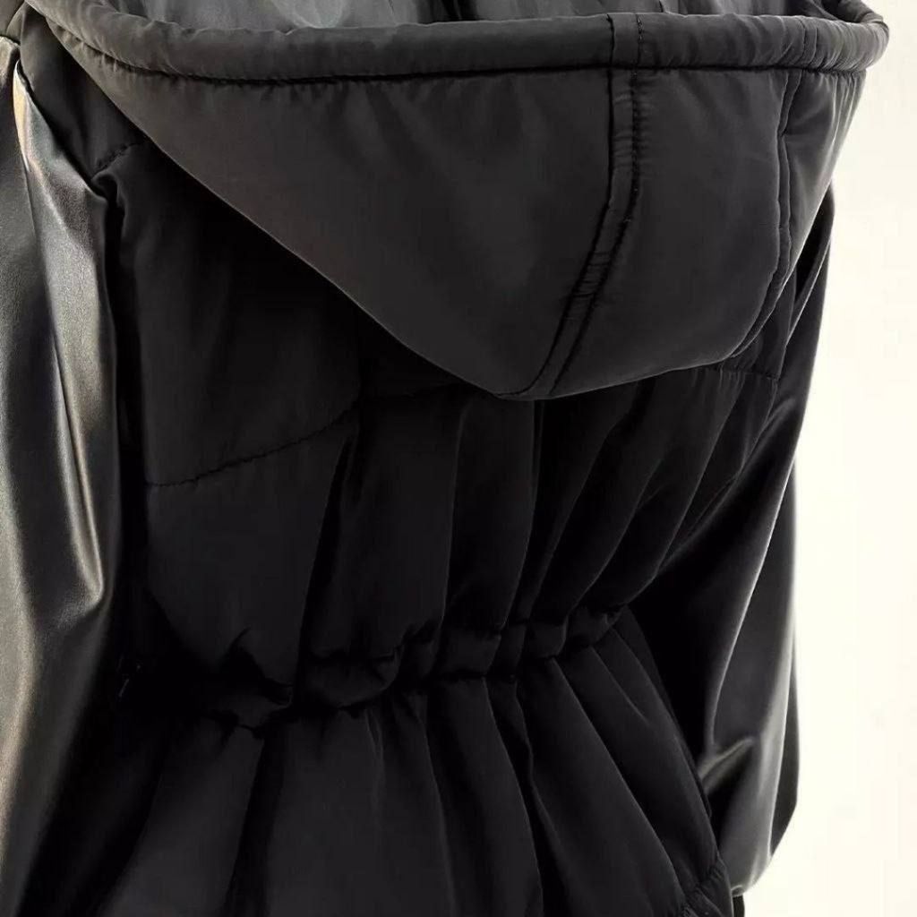 قیمت کاپشن آستین چرم نیکا