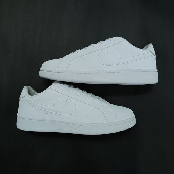 کتونی ونس مردانه نایک تمام سفید کیفیت بالا(زیره لاستیک)