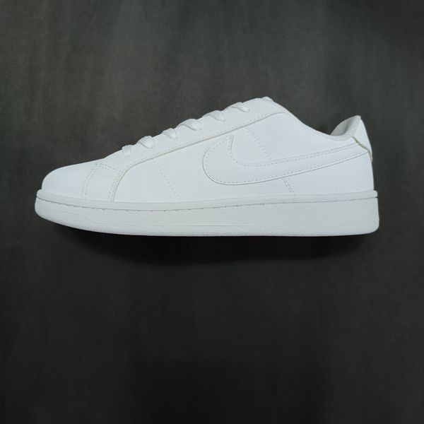 کتونی ونس مردانه نایک تمام سفید کیفیت بالا(زیره لاستیک)