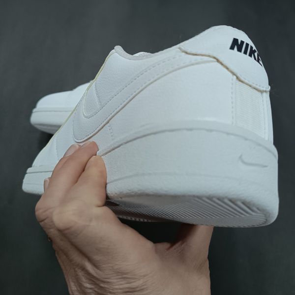 کتونی ونس مردانه نایک تمام سفید کیفیت بالا(زیره لاستیک)