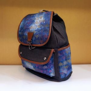 فروش اینترنتی کوله پشتی جین طرح قلب