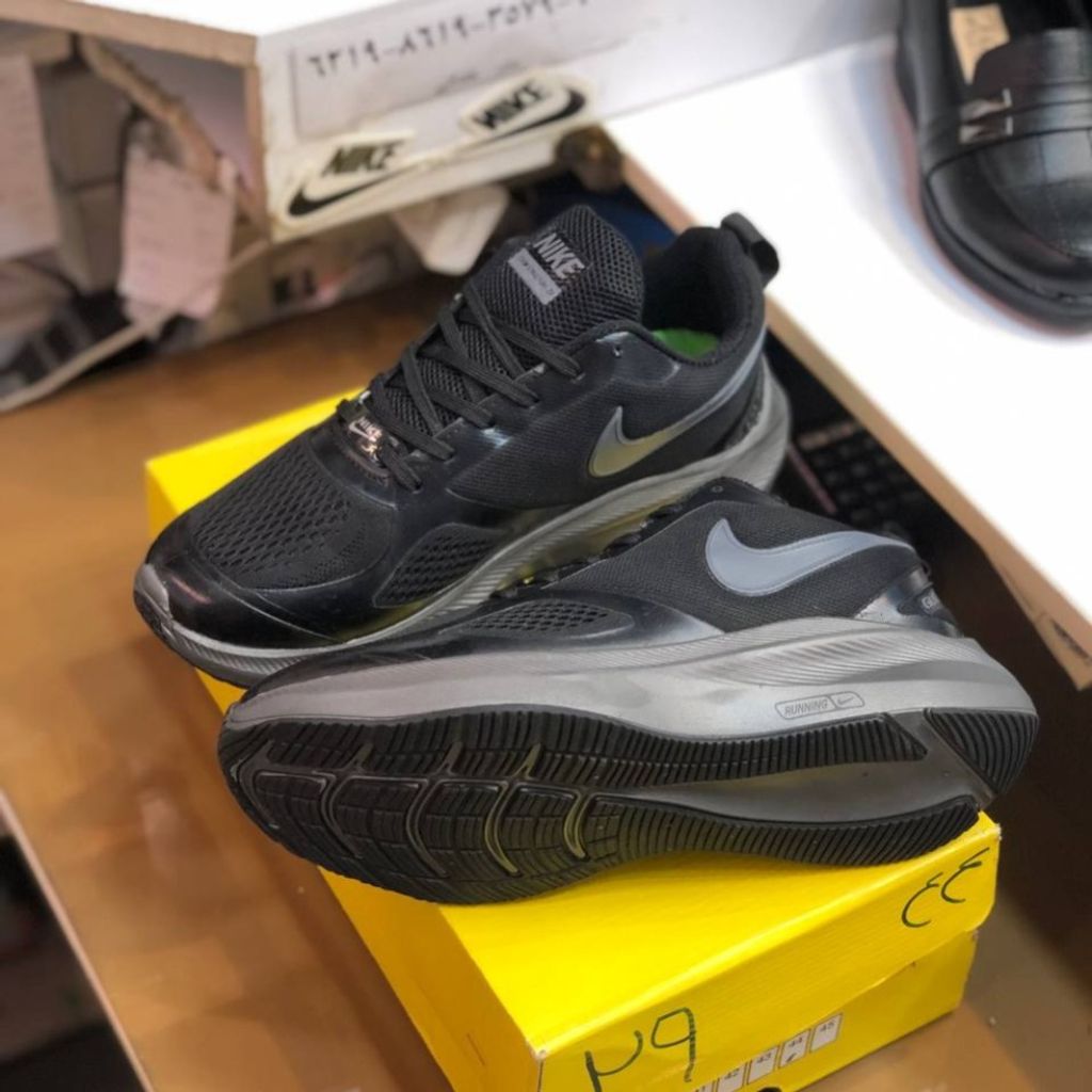 قیمت ارزان کفش نایک گاید مردانه سری رانر رنگ مشکی طوسی